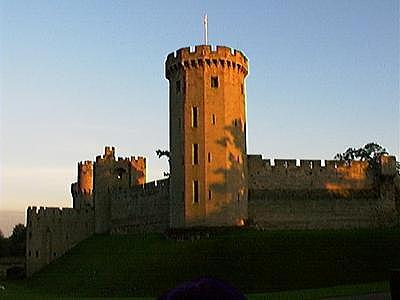 Warwick Castle at Sunset