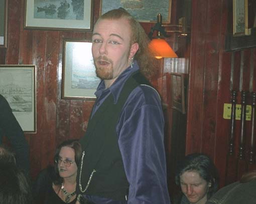 [Ok....Who nicked me pint...]